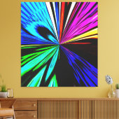 色への旅 キャンバスプリント (インサイチュ (リビング))