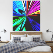 色への旅 キャンバスプリント (インサイチュ (寝室))