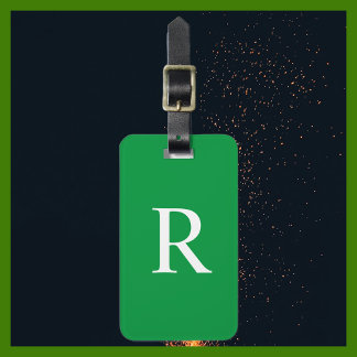 色または緑のモノグラムバッグの選択 ラゲッジタグ