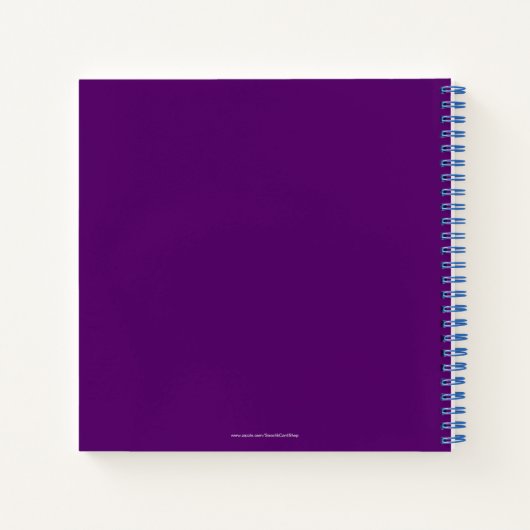 色やる気を起こさせる感動的おもしろいの選択 ノートブック (裏面)