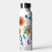 色を付かわいらしける ウォーターボトル (左面)