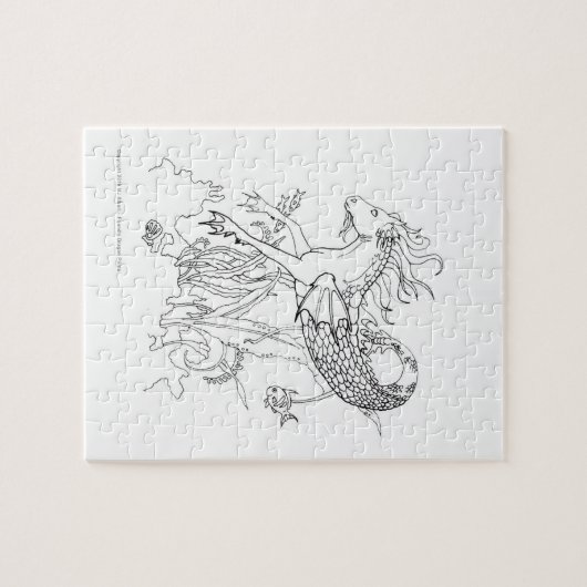 色を付けて!自分のギフトユニークアイテムを作る ジグソーパズル (横)