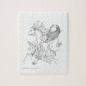 色を付けて!自分のギフトユニークアイテムを作る ジグソーパズル (縦)