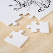 色を付けて!自分のギフトユニークアイテムを作る ジグソーパズル (側面)