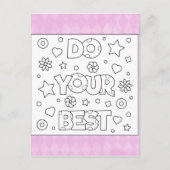 色を付けろ最高の |活インスパイア動カード ポストカード (正面)