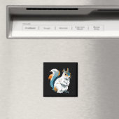 色を使用したリスのベク鮮やかタアート マグネット (インサイチュ (食洗機))