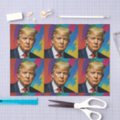 色を切り詰める 薄葉紙 (クラフト)