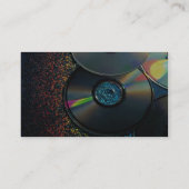 色を反映するコンパクトディスク 名刺 (裏面)
