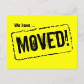 色を取得する注意を払ってポストカードを移動する 案内ポストカード (正面)