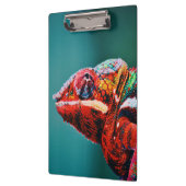 色を変えるレインボーカメレオン爬虫類 クリップボード (左)