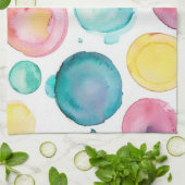 色を抜け出すなかわいらしい キッチンタオル (折り畳み)