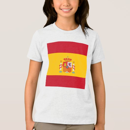 色を披露しよう - スペイン トライブレンドＴシャツ (正面)