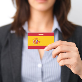 色を披露しよう - スペイン バッジ