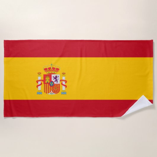 色を披露しよう - スペイン ビーチタオル (正面)