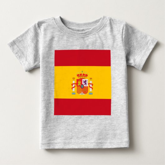 色を披露しよう - スペイン ベビーTシャツ (正面)