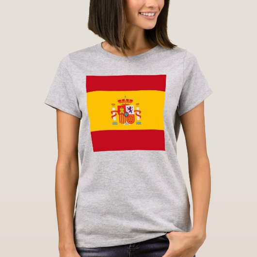 色を披露しよう - スペイン Tシャツ (正面)
