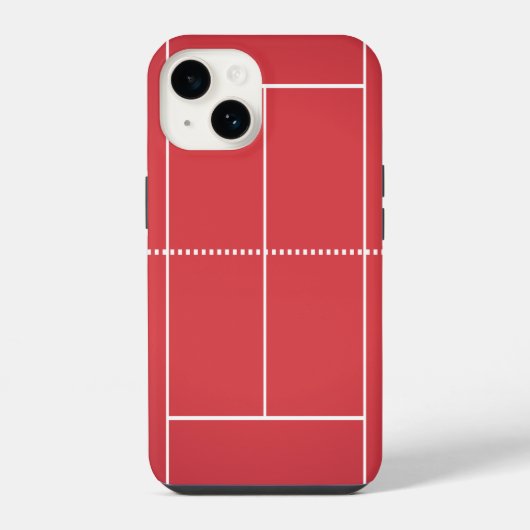 色を披露しよう - テニス iPhoneケース (裏面)