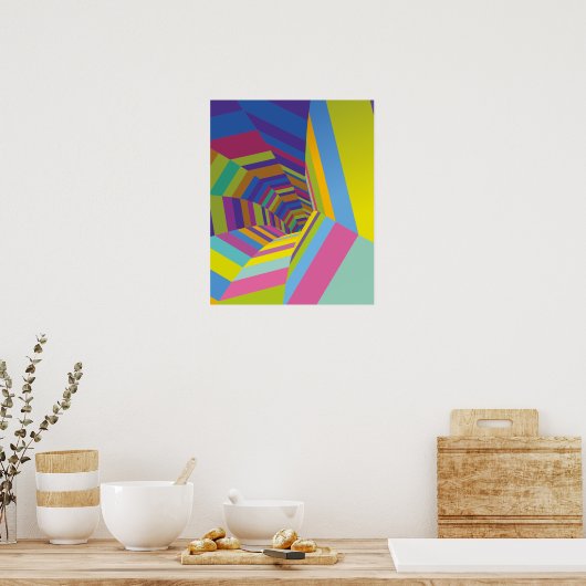 色を消す ポスター (キッチン)