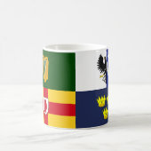 色を表示する – アイルランドの武器 コーヒーマグカップ (中央)