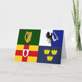 色を表示する – アイルランドの武器 サンキューカード