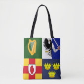 色を表示する – アイルランドの武器 トートバッグ (正面)