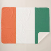 色を表示する – アイルランド シェルパブランケット (正面(横))