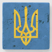 色を表示する – ウクライナ ストーンコースター (正面)