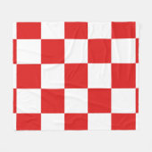 色を表示する – クロアチア フリースブランケット (正面(横))