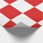 色を表示する – クロアチア ラッピングペーパー (角)