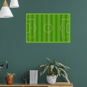 色を表示する – サッカー ポスター