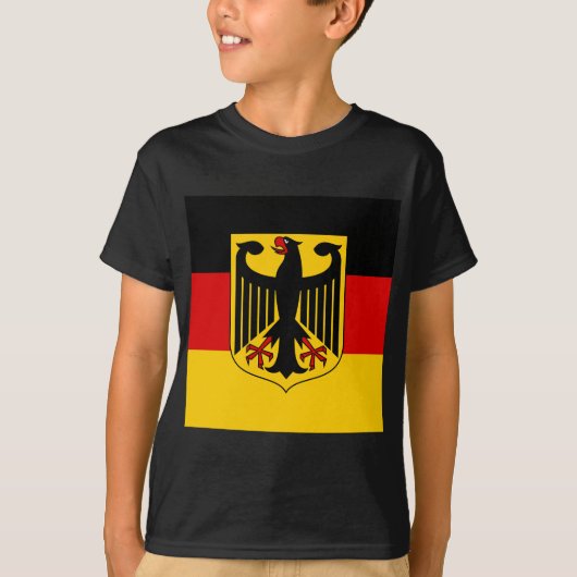 色を表示する – ドイツ Tシャツ (正面)