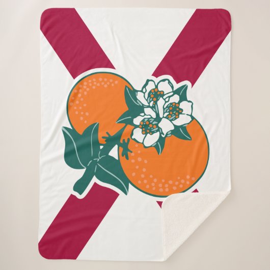 色を表示する – フロリダ シェルパブランケット (正面)