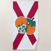 色を表示する – フロリダ ビーチタオル (正面)