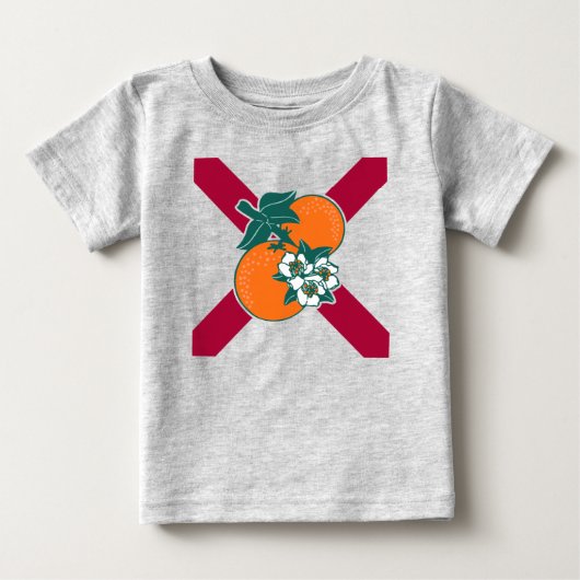 色を表示する – フロリダ ベビーTシャツ (正面)