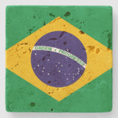 色を表示する – ブラジル ストーンコースター (正面)