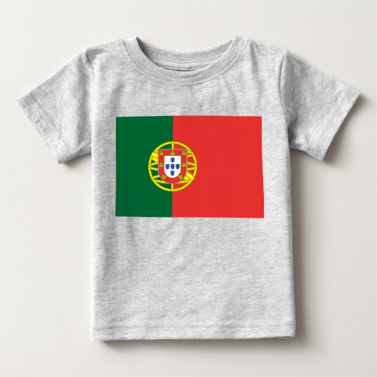 色を表示する – ポルトガル ベビーTシャツ (正面)