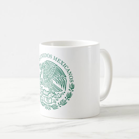 色を表示する – メキシコ コーヒーマグカップ (正面右)