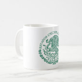 色を表示する – メキシコ コーヒーマグカップ (正面左)