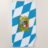 色を表示する – Bavaria ビーチタオル (正面)