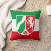 色を表示する – Nordlhein-Westfalen クッション (ブランケット)