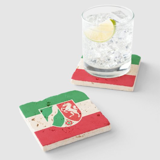 色を表示する – Nordlhein-Westfalen ストーンコースター (横)