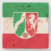 色を表示する – Nordlhein-Westfalen ストーンコースター (正面)