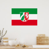 色を表示する – Nordlhein-Westfalen ポスター (キッチン)