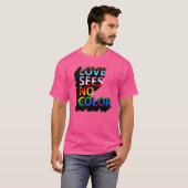 色を超えた愛 Tシャツ (正面フル)