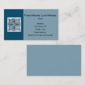 色を選んでケルトノット デコレーションパターン B 名刺 (正面/裏面)