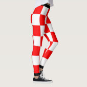 色を選択するカナダのメープル市松模様に レギンス (右)