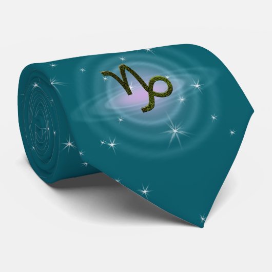 色を選択山羊座〔占星術の〕十二宮図占星術の記号 ネクタイ (ロール)