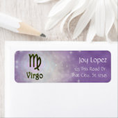 色を選択《星座》乙女座〔占星術の〕十二宮図占星術の記号 ラベル (インサイチュ)