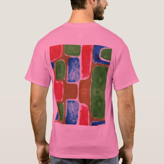 色を飛ばせ Tシャツ (裏面)