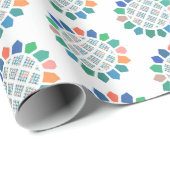 色アートひまわり ラッピングペーパー (ロールコーナー)